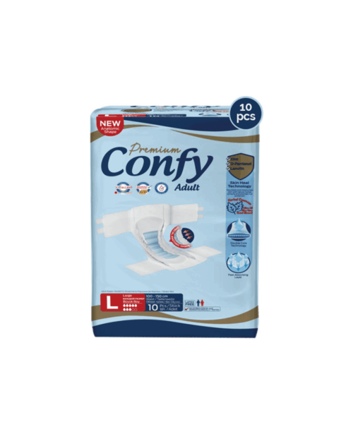 Premium Confy Adult Diapers (Large)
