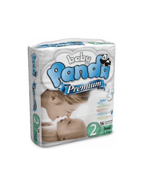Baby Panda Premium Diapers - Small (3 - 5Kg)