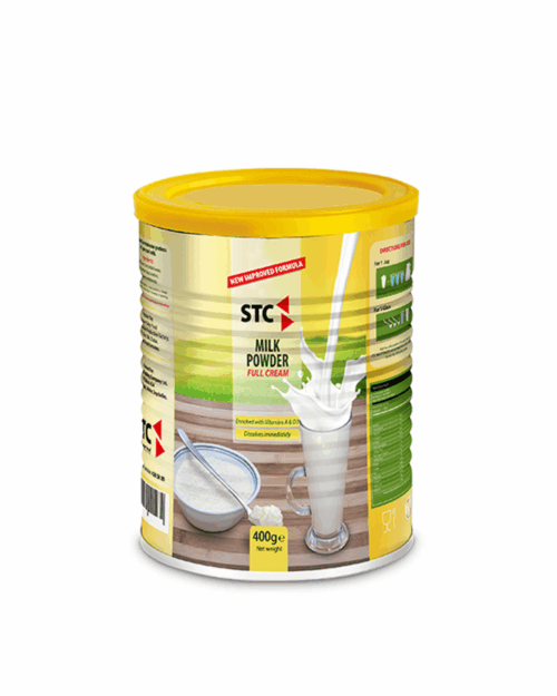New Improved STC Milk Tin (400g)